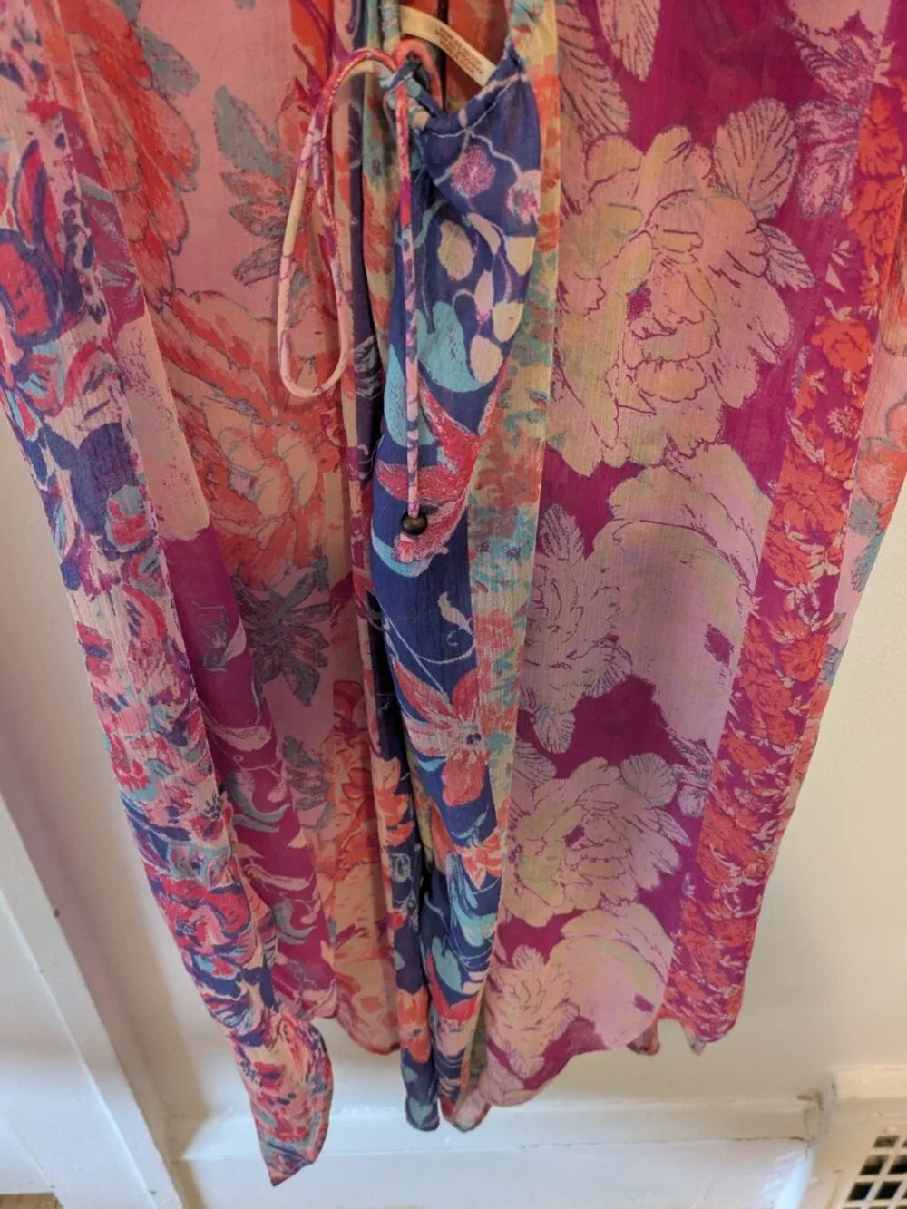 Free People Pink All The Pretty Things Tunic Slip Dress - Picture 11 of 16